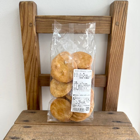 味泉　みちのく小丸せんべい　しょうゆ