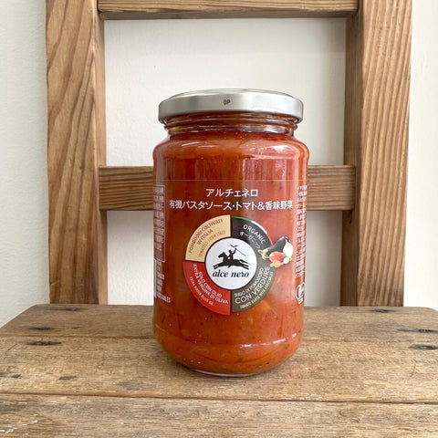 アルチェネロ 有機パスタソース トマト&香味野菜