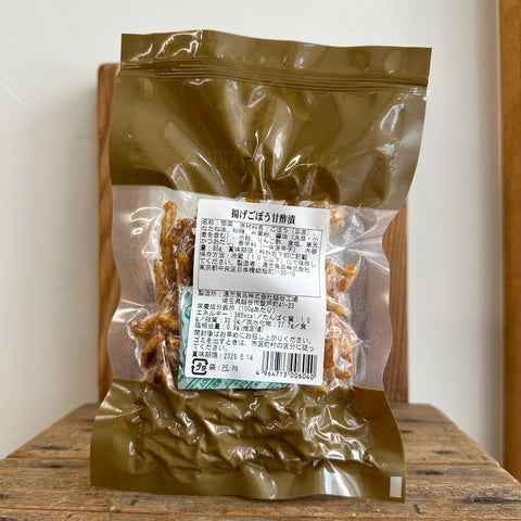 遠忠食品 揚げごぼう甘酢漬　80ｇ