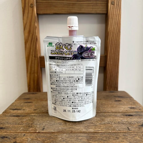 フルーツバスケット　飲むこんにゃくゼリー　ぶどう