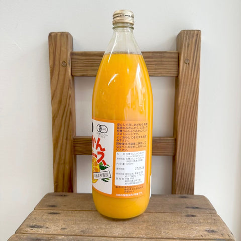 早藤果樹園　有機うんしゅうみかんジュース 1000ml