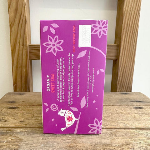 ハイアーリビング　スイートチャイ有機ハーブティー