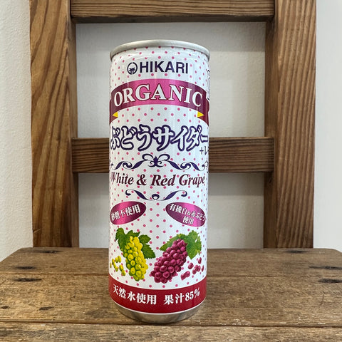 光 オーガニックぶどうサイダー＋レモン250ml