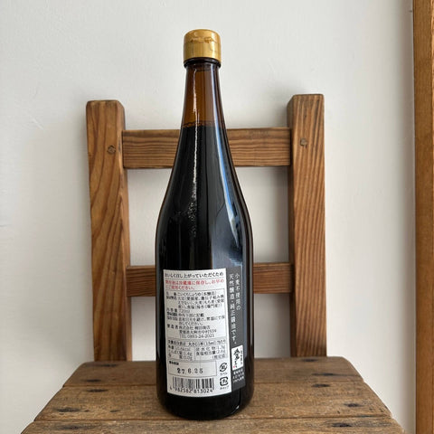 梶田商店 巽紫（たつみむらさき）天然醸造もち麦醤油 720ml