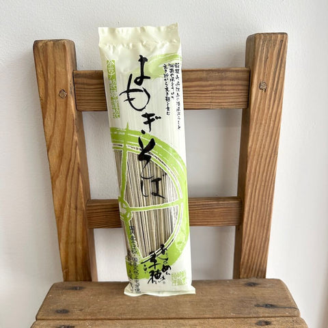 金子製麺　よもぎそば乾麺240g