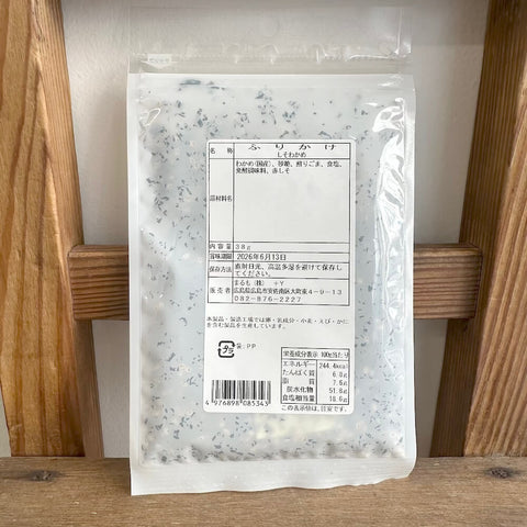 まるも　しそ風味わかめふりかけ 38g