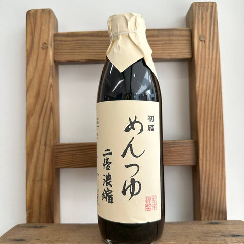 松本醤油　めんつゆ 二倍濃縮 500ml