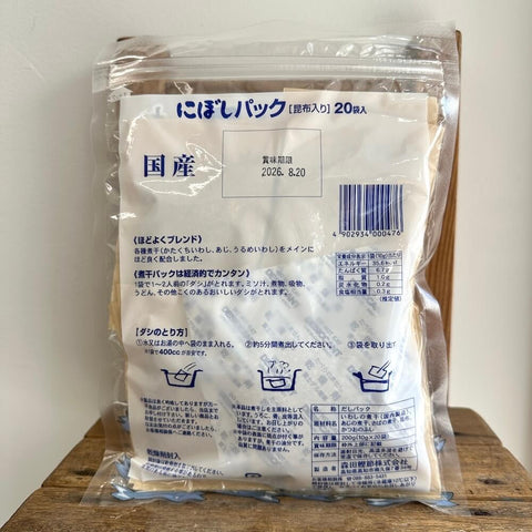 森田鰹節　にぼし　だしパック　20袋