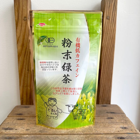 日本農産 たるいさんの有機低カフェイン粉末緑茶