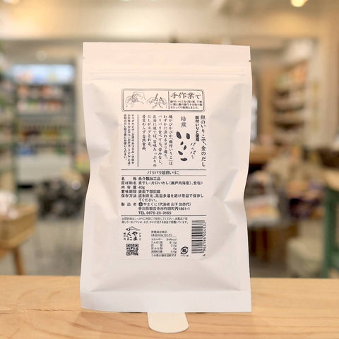 やまくに パリパリ焙煎いりこ 40g