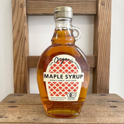 QBGオーガニックメープルシロップ／ケベック州産