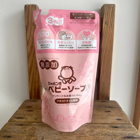 シャボン玉 ベビーソープ泡タイプ 詰替400ml