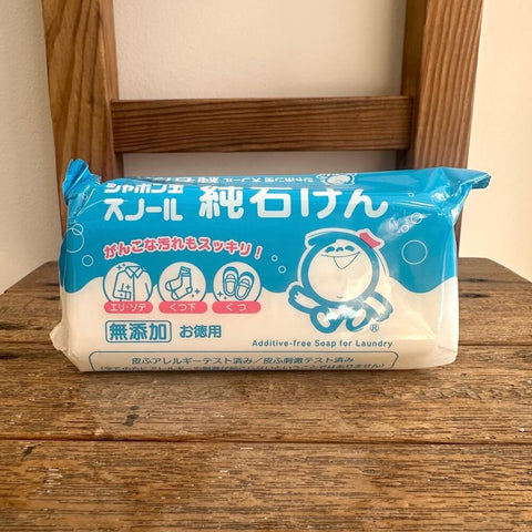 シャボン玉スノール純石けん（固形）180g