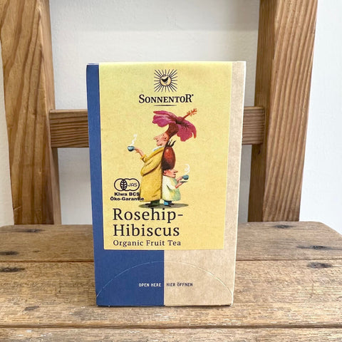 SONNENTOR オーガニックローズヒップ・ハイビスカスティー