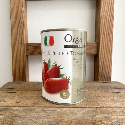 創健社 有機ホールトマト缶