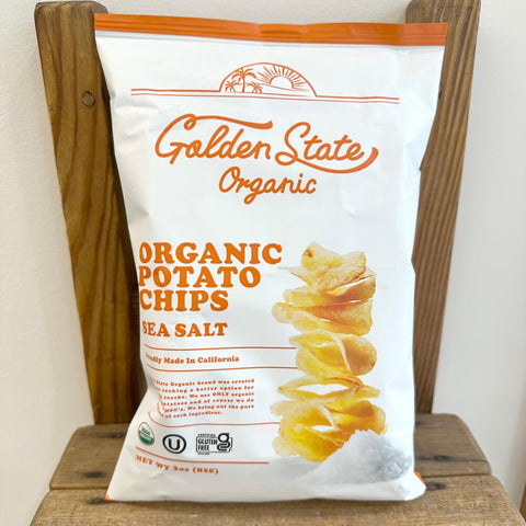 オーガニックポテトチップス　シーソルト