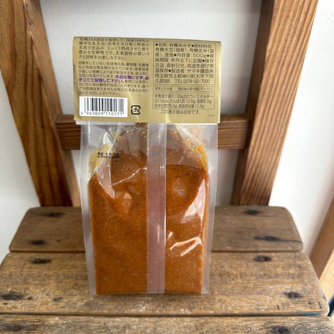 ヤマキ 国産有機玄米味噌 御用蔵　500g