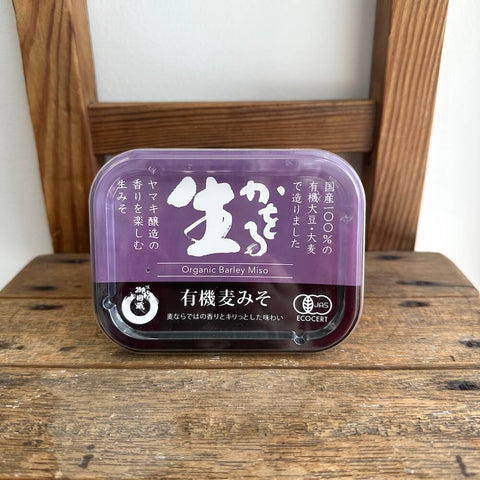 ヤマキ 生かをる 国産有機麦味噌 300g