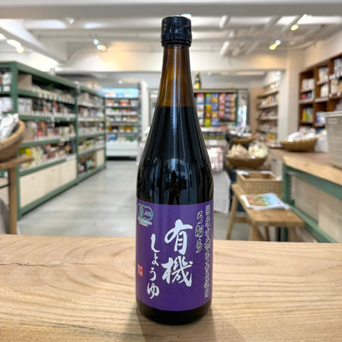 弓削多醤油 有機しょうゆ 720ml